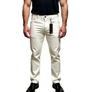 Murano Evan Fit Extra Slim‎ Jeans Mens White Size 31x32NWT